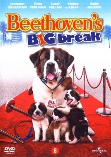 Beethoven 6: Beethoven's Big Break (2008) Dvd, Cd's en Dvd's, Gebruikt, Ophalen of Verzenden, Vanaf 6 jaar, Engels