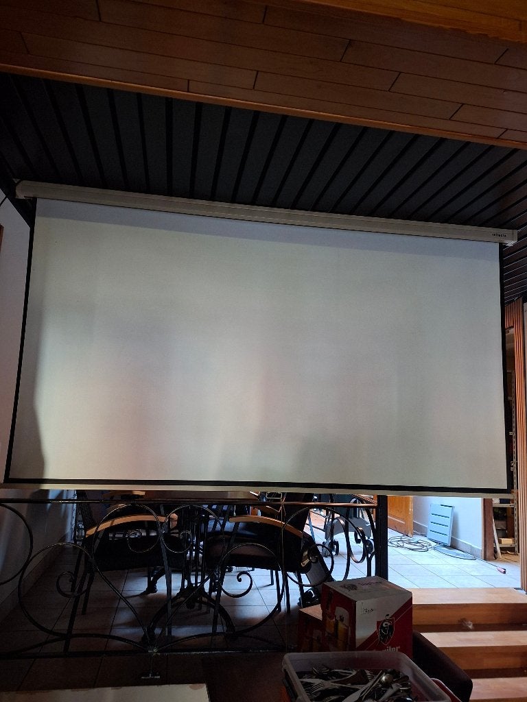 Toile pour projecteur, TV, Hi-fi & Vidéo, Enlèvement