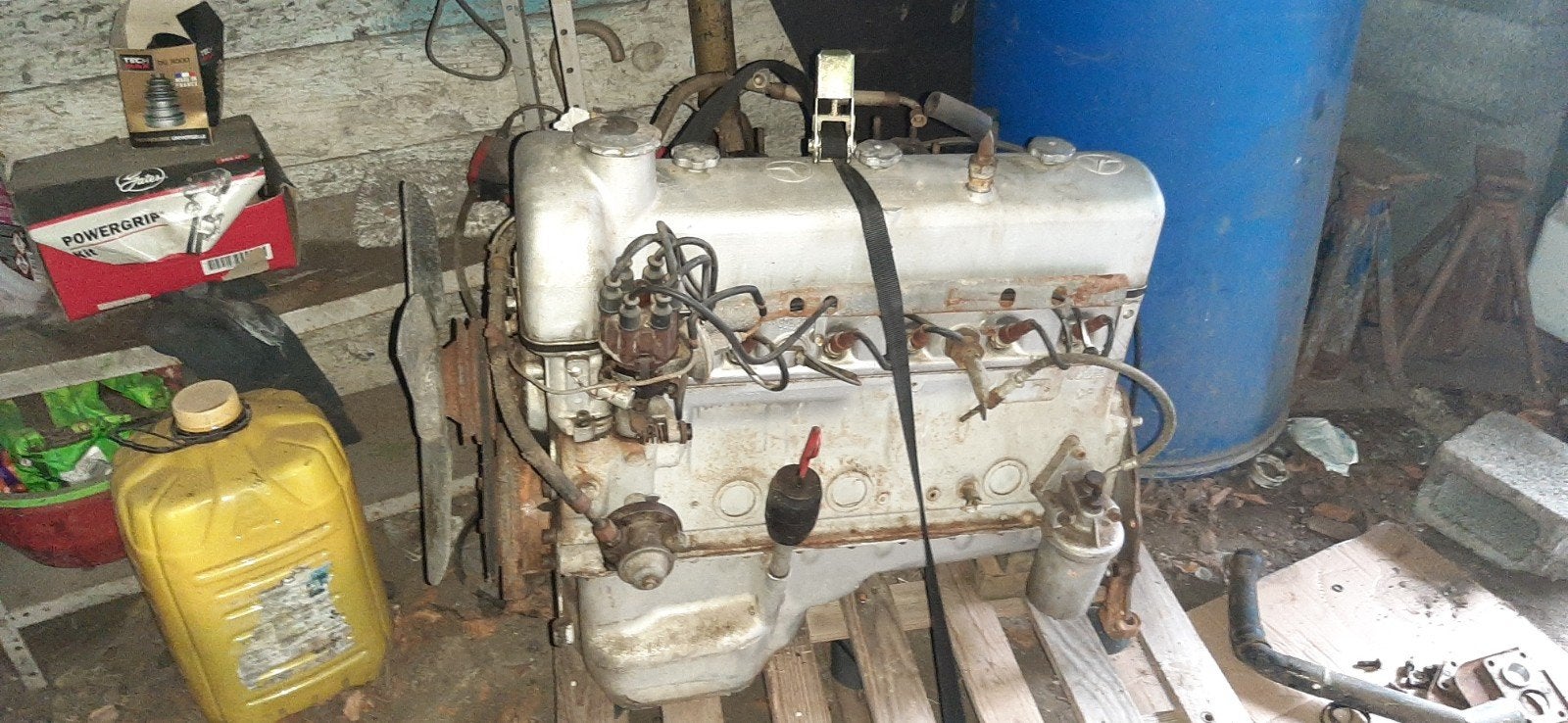 moteur mercedes M180, Ophalen, Gebruikt, Mercedes-Benz