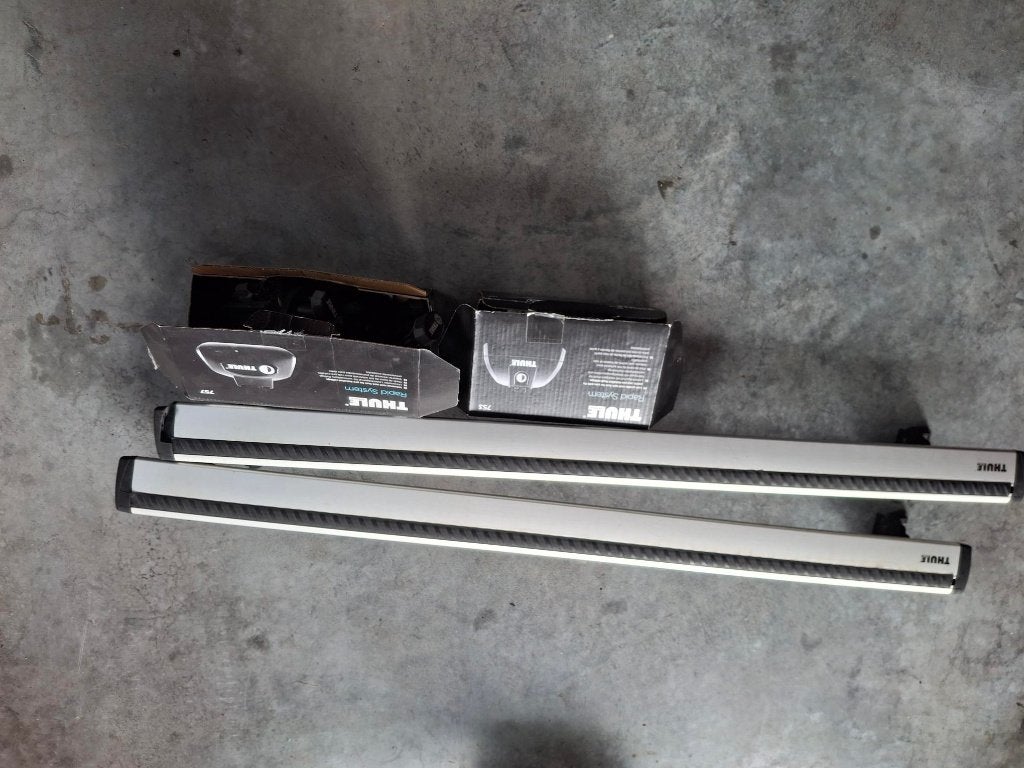 dakdragers THULE wingbar evo 118, Ophalen, Gebruikt