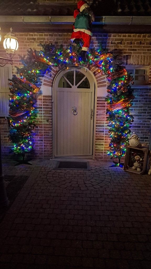 grote kerstboog idiaal voor handelszaak of kerstmarkten, Ophalen, Gebruikt