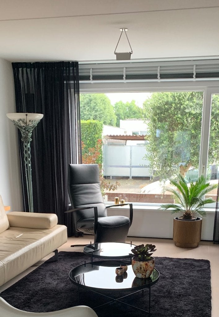 JORI relax fauteuil, IDAHO, Huis en Inrichting, Ophalen, Zo goed als nieuw, Leer, Tijdloos transparant model