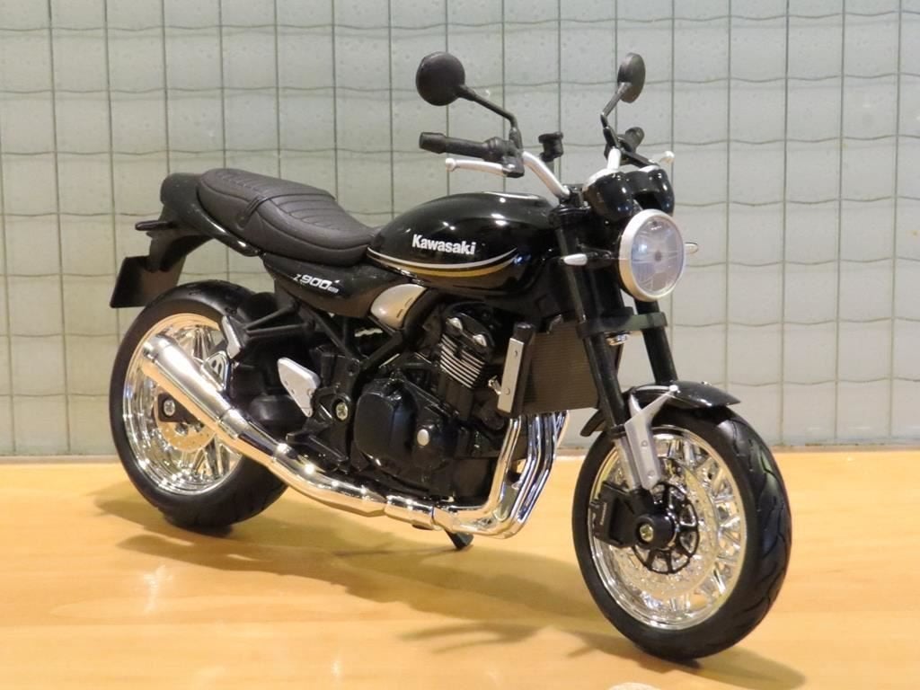 Kawasaki Z900 RS 1:12 black, Enlèvement ou Envoi, Neuf, Moteur, Maisto