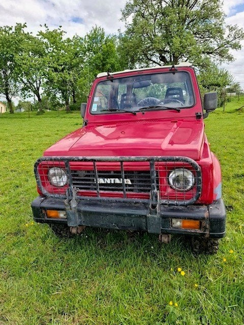 Suzuki Santana à vendre, Autos, Rouge, Achat, Particulier, Quatre roues motrices / 4X4