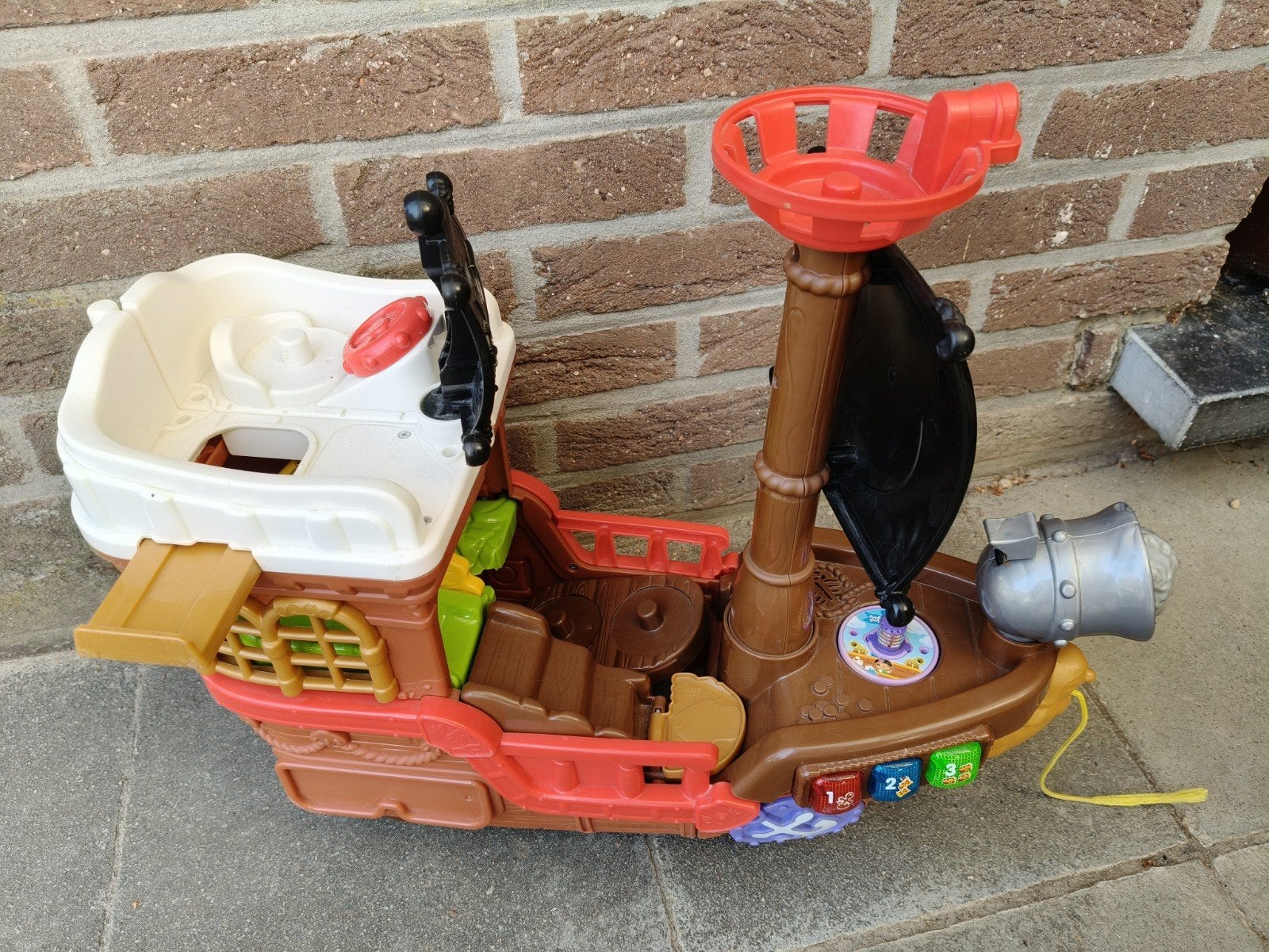 v tech piraten boot, Ophalen, Gebruikt