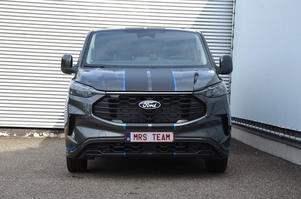 Ford Transit Custom- SPORT- L2- Automaat- Nieuw- 38990+BTW, Argent ou Gris, Achat, Euro 6, Entreprise