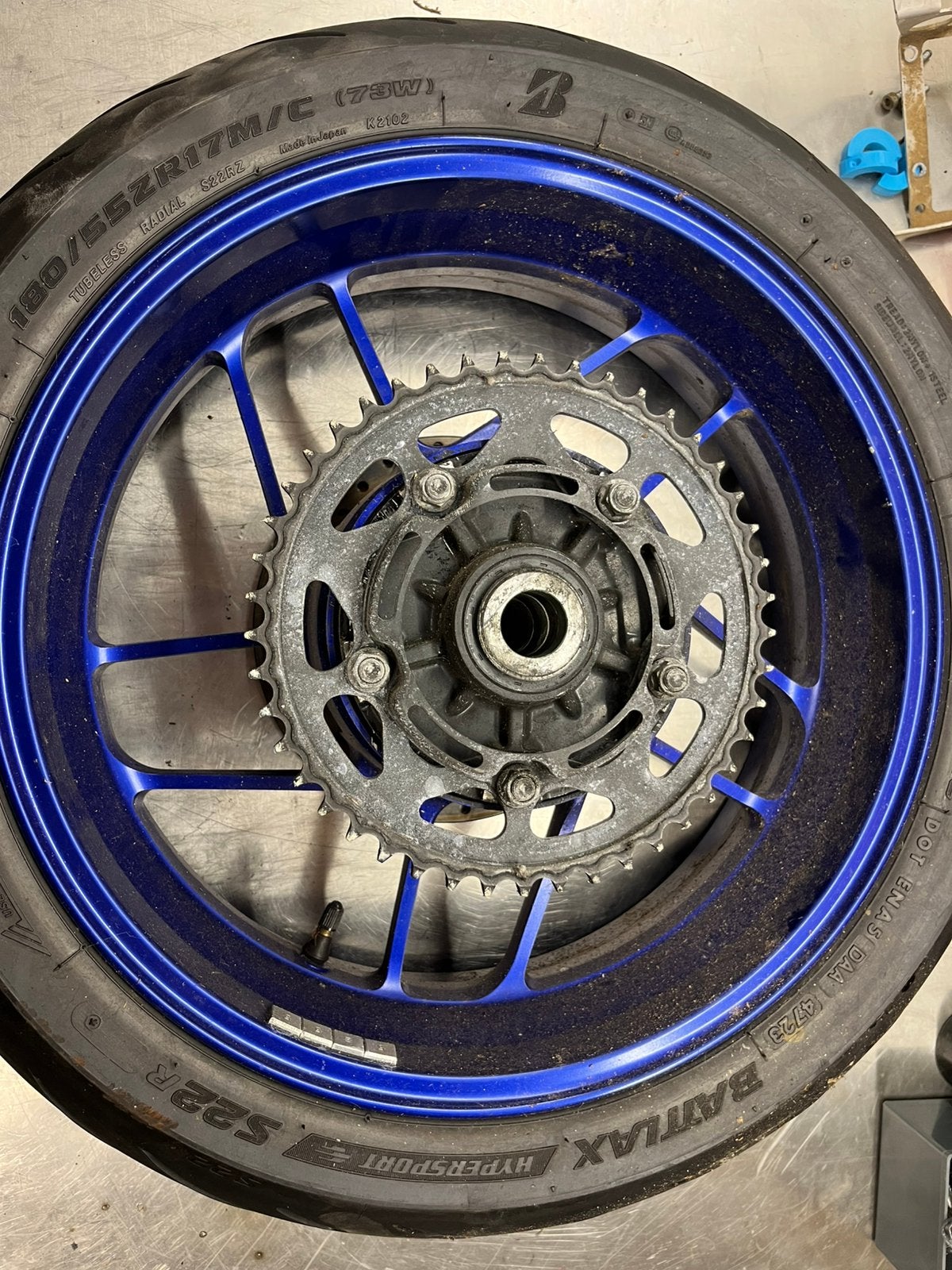 Achterwiel Yamaha Tracer 9 GT, Ophalen of Verzenden, Gebruikt