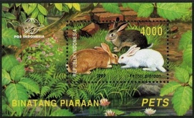 INDONESIË 1999 Huisdieren Blokje, Michel: B-152, Postfris., Timbres & Monnaies, Envoi, Non oblitéré, Animal et Nature