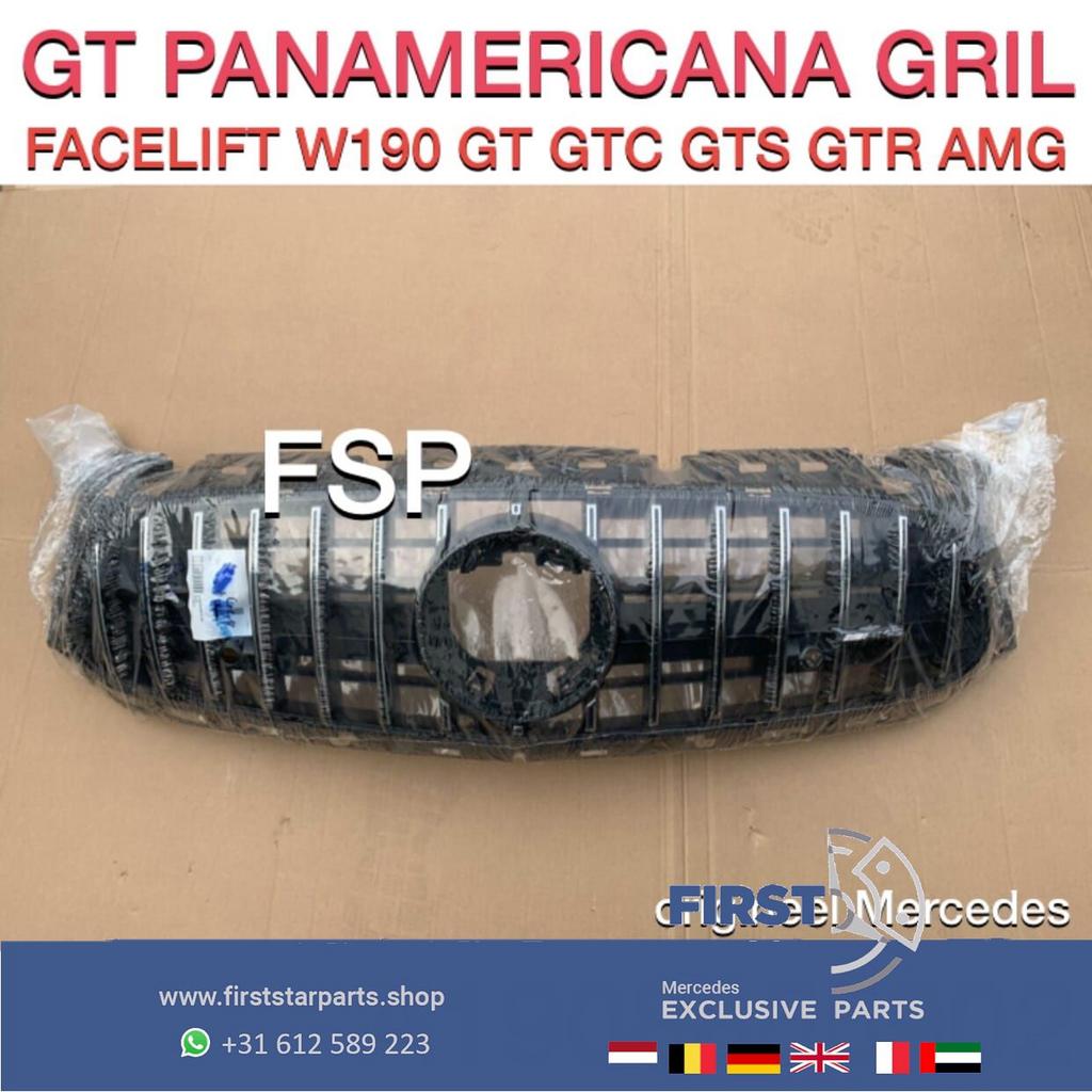 A1908855902 W190 GT GTC GTS GTR FACELIFT PANAMERICANA GRIL O