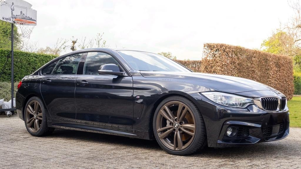 BMW 435i, Autos, BMW, Cuir, Achat, Carnet d'entretien, Noir