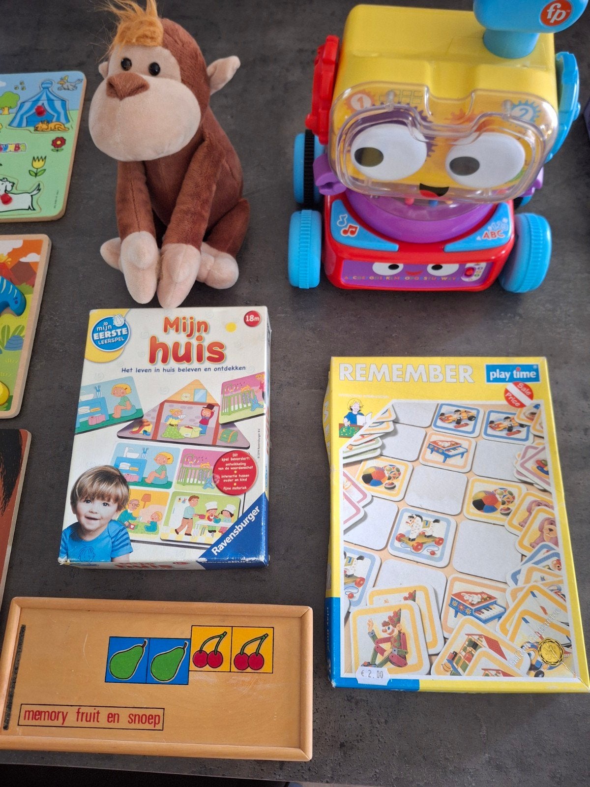 Speelgoed, puzzels, memo, tractor,..., Ophalen, Gebruikt, Puzzelen