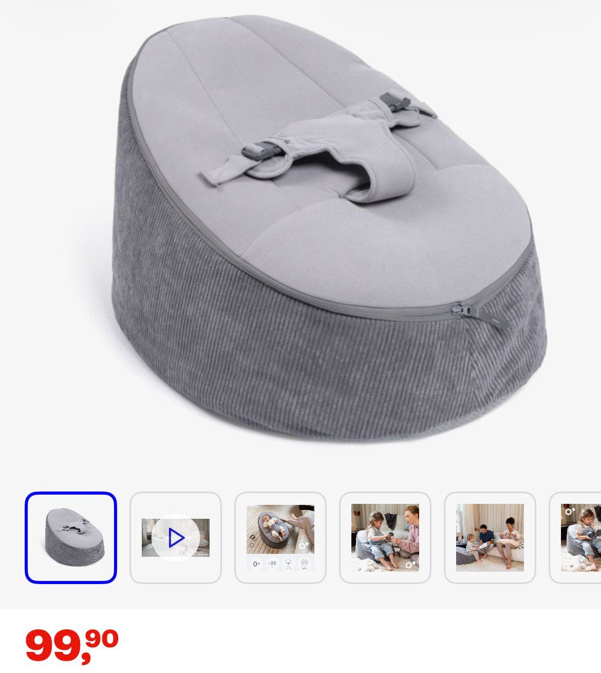 Doomoo zitzak tot 25kg, Kinderen en Baby's, Ophalen, Doomoo, Wasbare/afneembare hoes, Overige typen