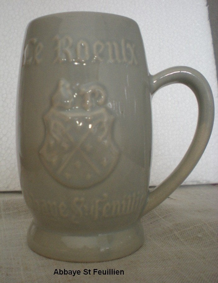 Abbaye de St Feuillien Friart  le Roeulx  chope, Collections, Enlèvement ou Envoi, Comme neuf, Chope(s)