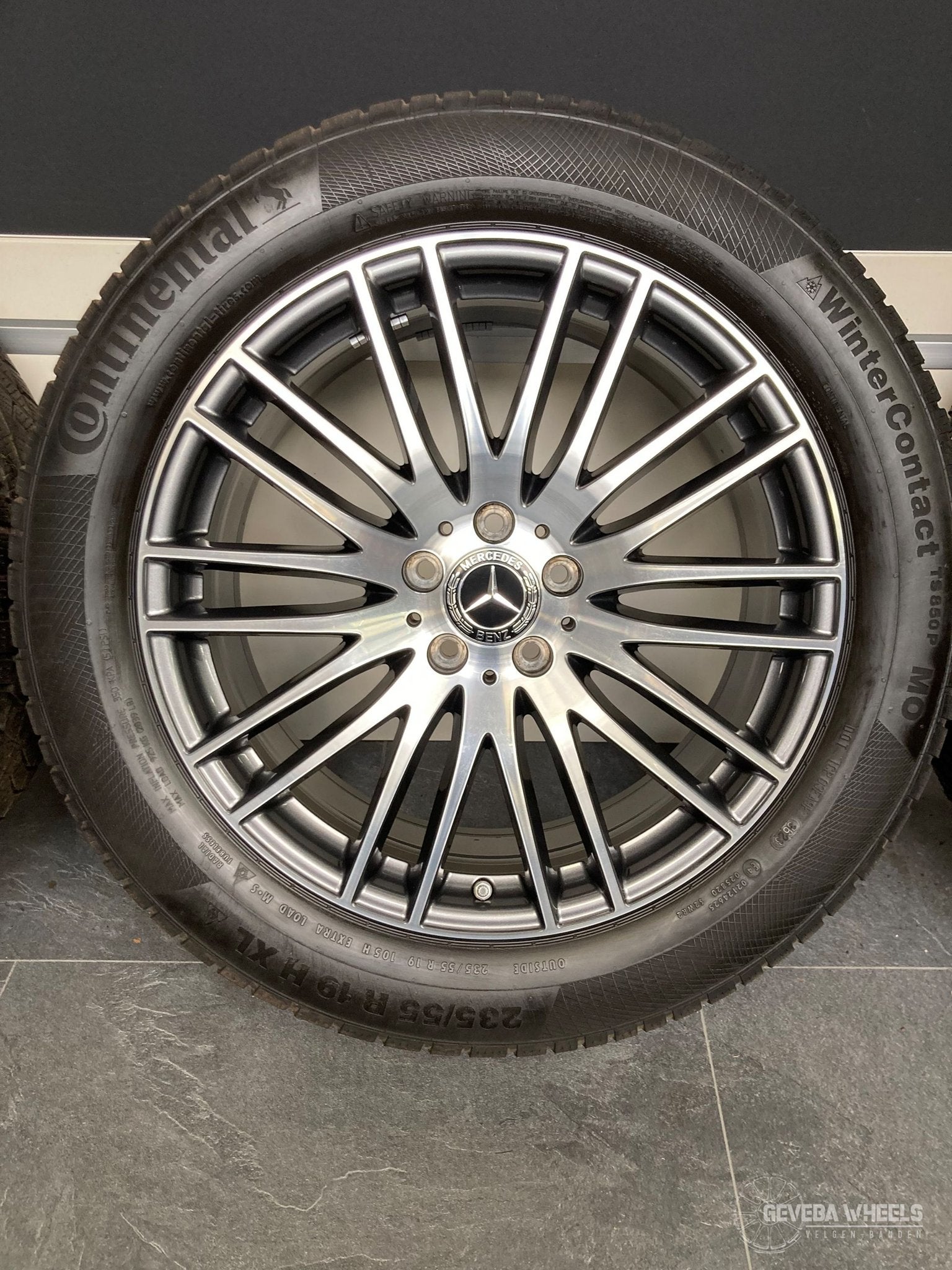 19” originele Mercedes GLC W254 velgen + winterbanden 5x112, Auto-onderdelen, 19 inch, Gebruikt, -, -