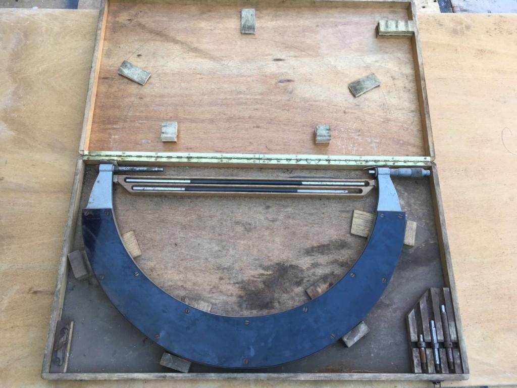 Micrometer fijnmeter 400 tot 500 mm LM, Bricolage & Construction, Enlèvement ou Envoi, Utilisé, Distance