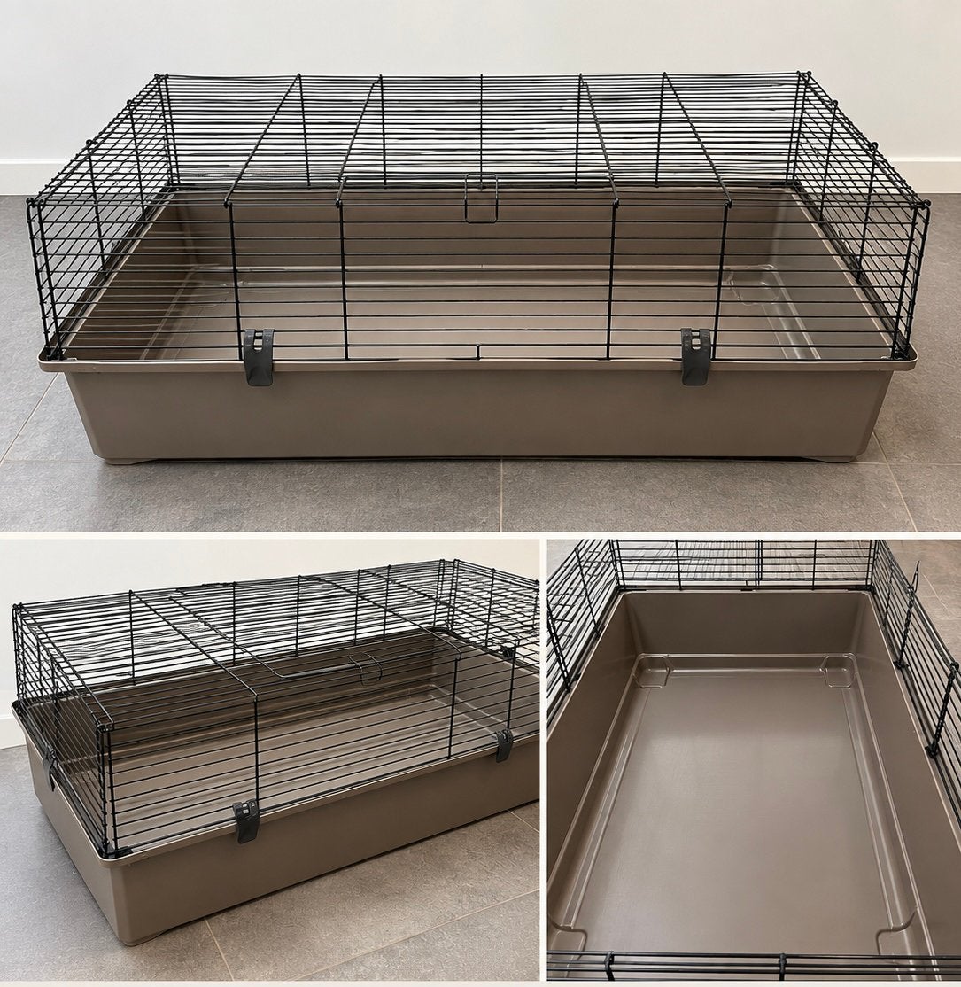 Kooien in gebruikte staat, Enlèvement, Comme neuf, Cage, Cobaye