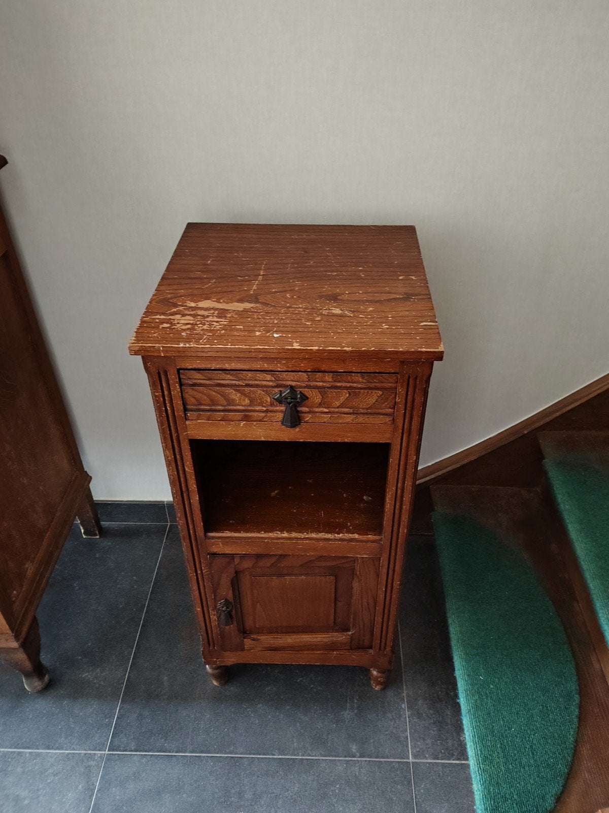 table de chevet ancienne, Enlèvement, Utilisé