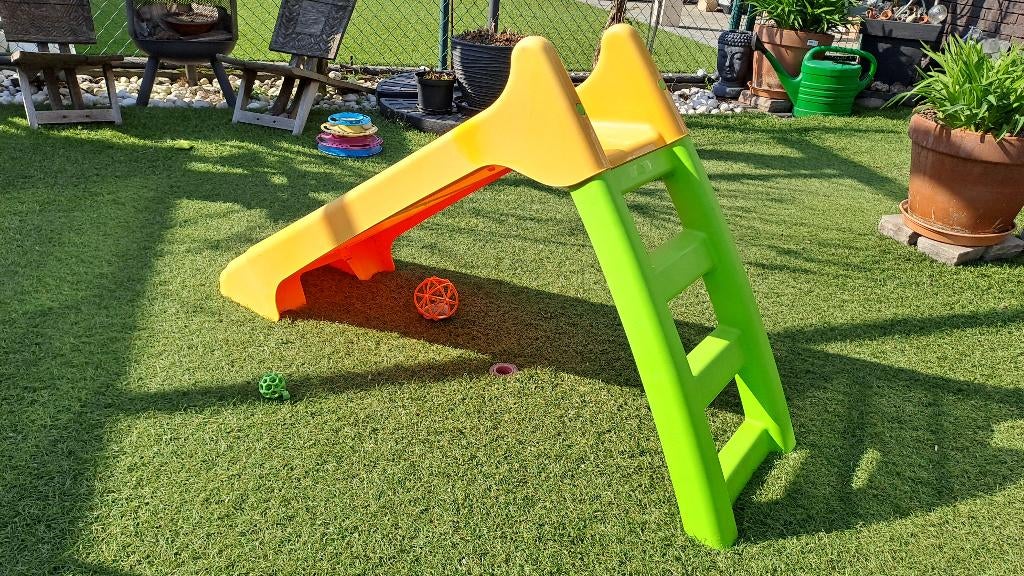 GLIJBAAN VOOR PEUTER, Kinderen en Baby's, Speelgoed | Buiten | Speeltoestellen, Ophalen, Zo goed als nieuw, Glijbaan