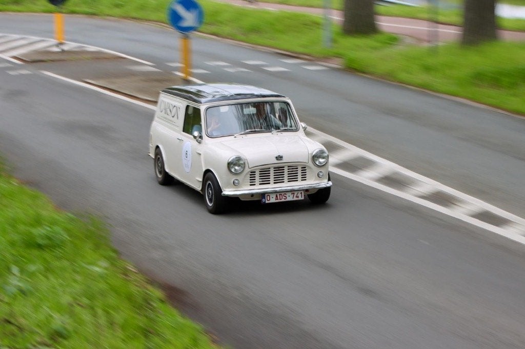 Austin Mini Van (1981), Auto's, Voorwielaandrijving, Austin, Zwart, Wit