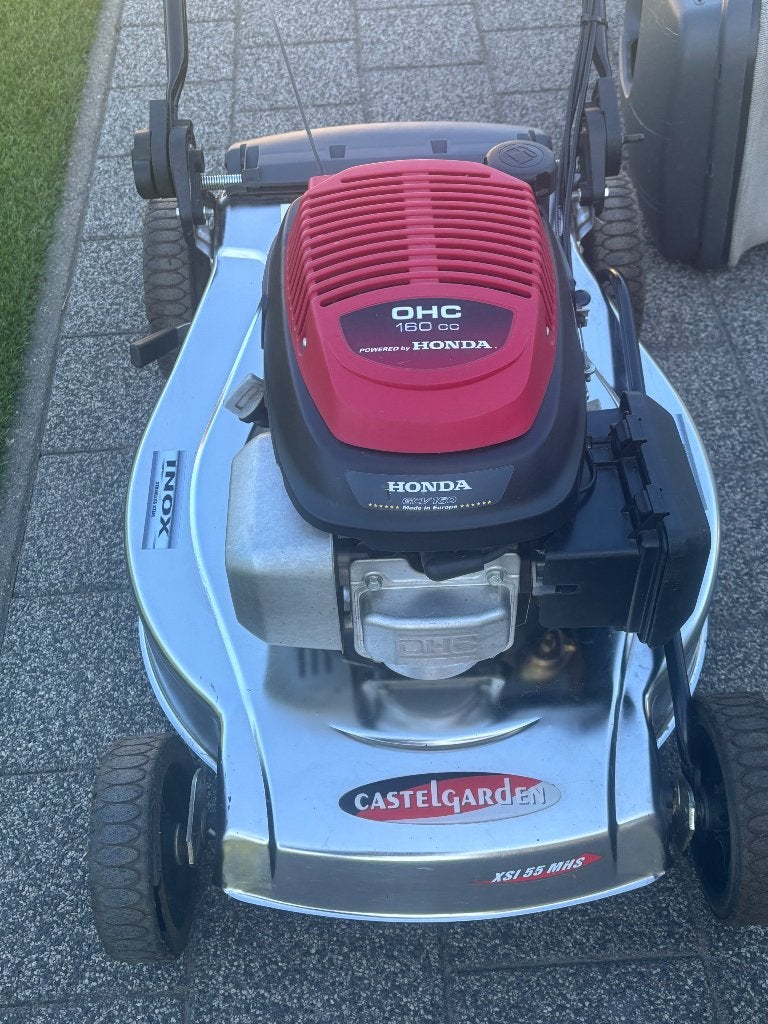 Grasmaaier Castelgarden, Tuin en Terras, Ophalen, Honda, Gebruikt, Opvangbak