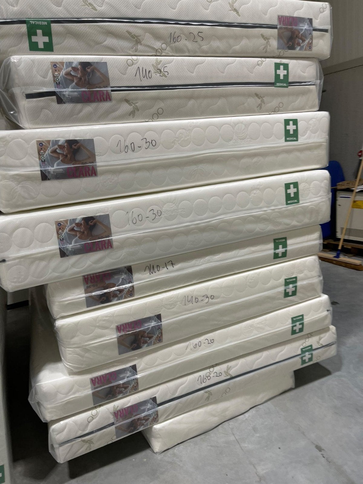 Matrassen verkrijgbaar in de maten 90x200, 140x200, 160x200, Ophalen of Verzenden, Nieuw, Tweepersoons, 200 cm