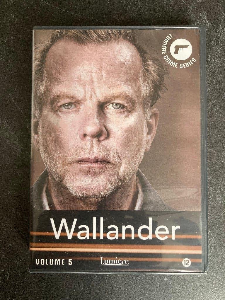Wallander seizoen 5 (6 dvd box , nieuwstaat), Enlèvement ou Envoi, Comme neuf, Crime, Saison 5