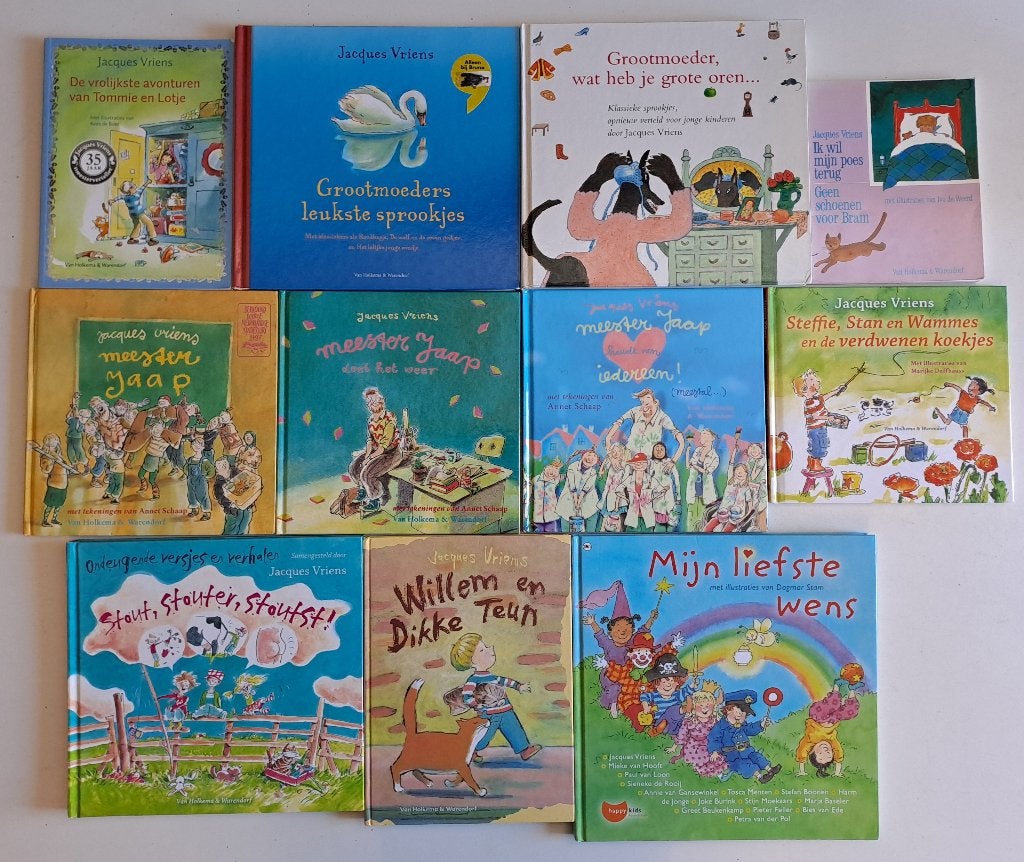 Boeken Jacques Vriens, Boeken, Ophalen of Verzenden, Gelezen, Sprookjes