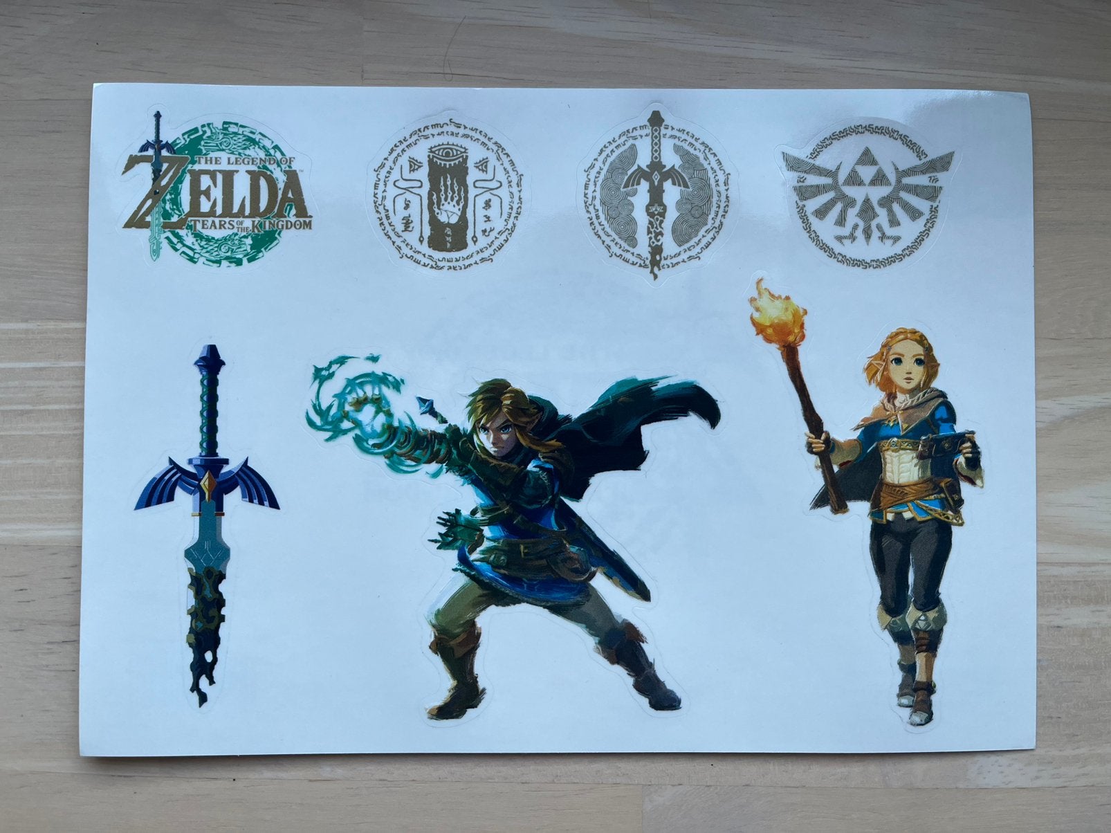 Stickers The Legend Of Zelda - Tears Of Kingdom (Switch), Ophalen of Verzenden, Nieuw