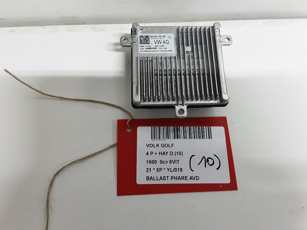 BALLAST DE PHARE XENON DROIT Volkswagen Golf VIII (CD1), Volkswagen, Mevr. I. Hauben, Utilisé, Rue de l'Espoir 34 34
4030  GRIVEGNÉE, BE
