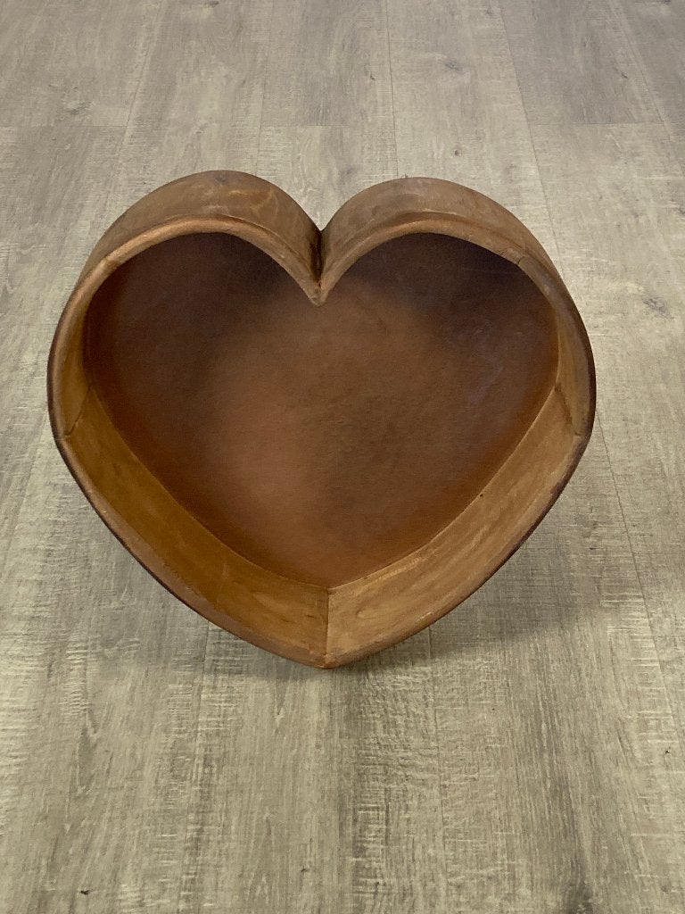 Décoration en forme de cœur en bois, Maison & Meubles, Enlèvement ou Envoi, Comme neuf, Bois, Objet de décoration