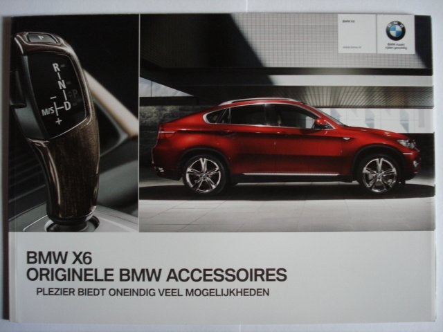 BMW X6 accessoires 2010 Brochure Catalogue Prospekt, Verzenden, Gelezen, BMW