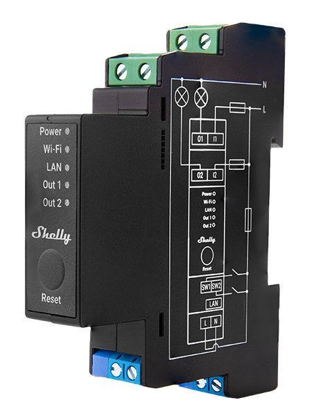Shelly Pro 2, Ophalen of Verzenden, Nieuw, Overige merken, Groepenkast