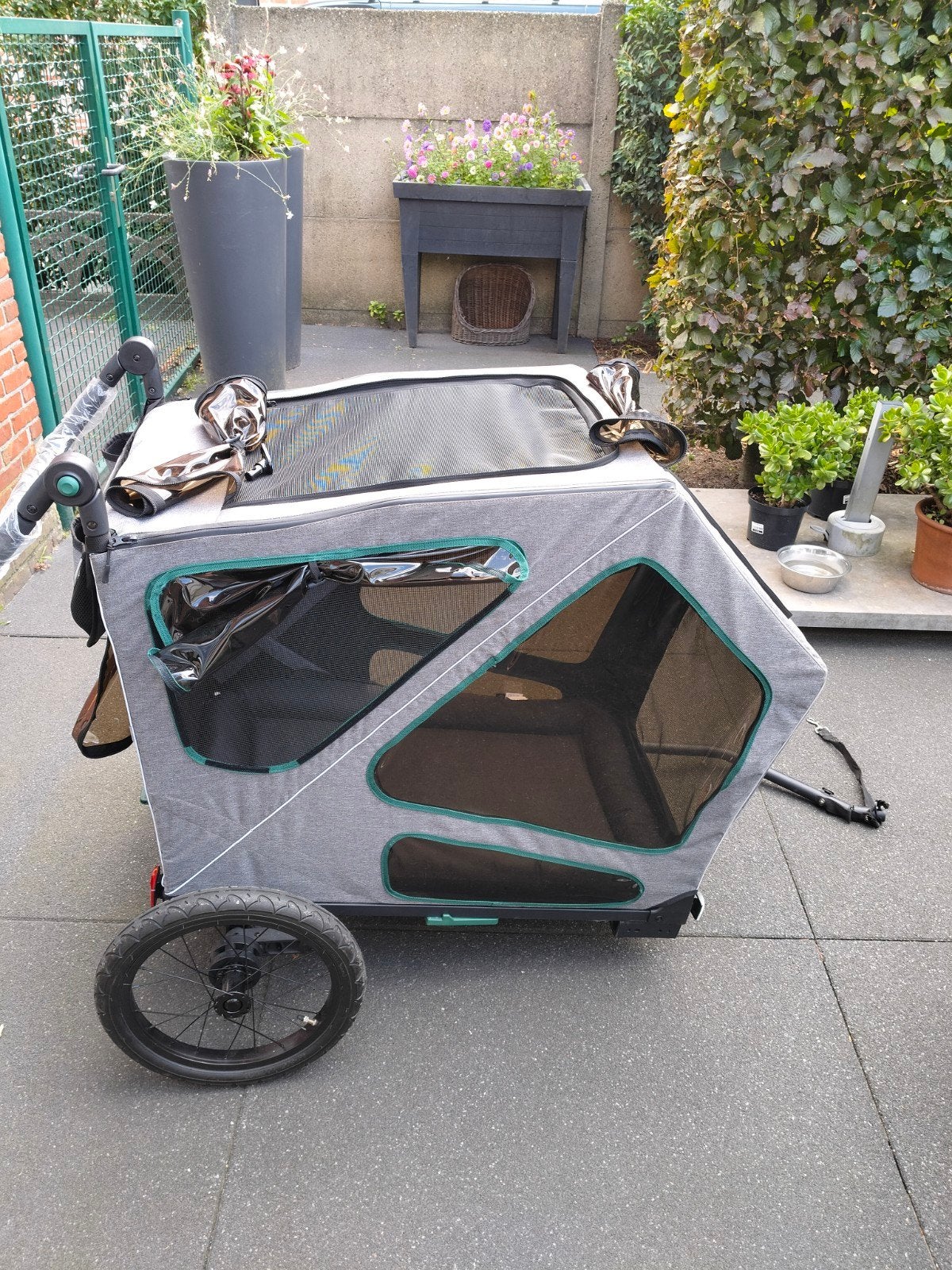 Trixie xl hondenkar nieuwprijs 359€, Trixie, Ophalen, Zo goed als nieuw, Hondenfietskar