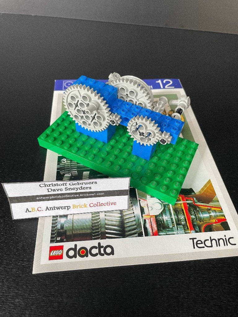 Lego DACTA - Educatief model + Klok pack, Gebruikt, Overige thema's, Lego, Complete set