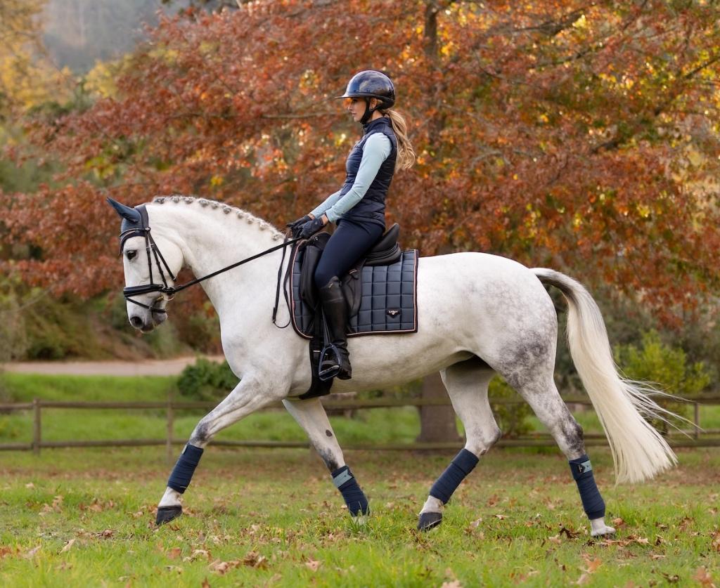 LeMieux Loire dressuur dekje Petrol full SALE -35%!, Dieren en Toebehoren, Paarden en Pony's | Dekens en Dekjes, Nieuw, Ophalen of Verzenden