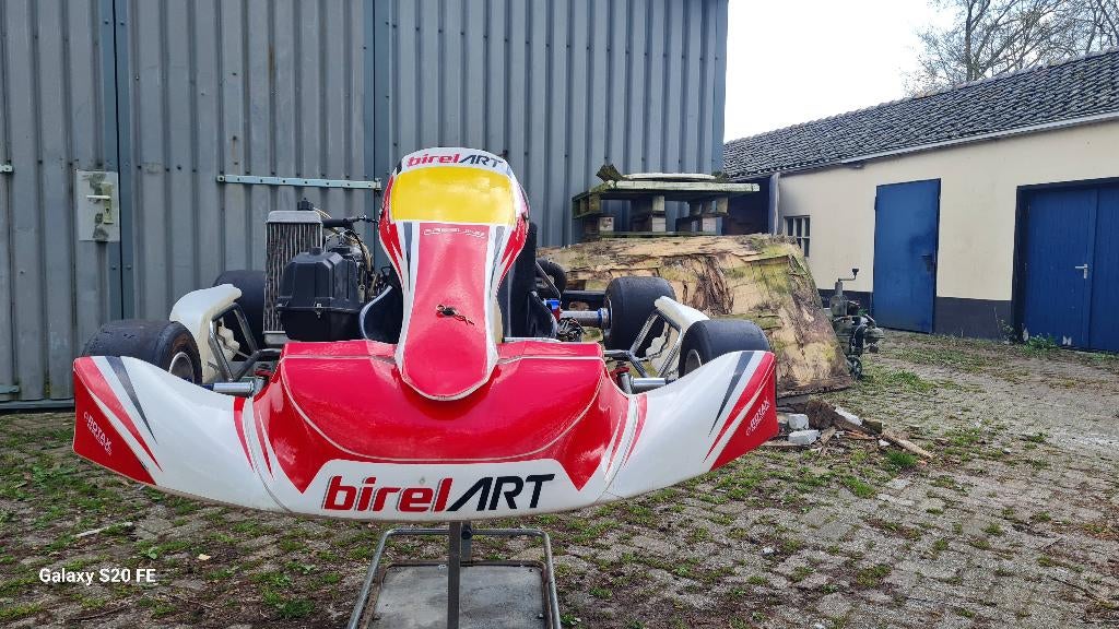 Te koop birel met rotax max senior, Sport en Fitness, Ophalen, Zo goed als nieuw, Kart