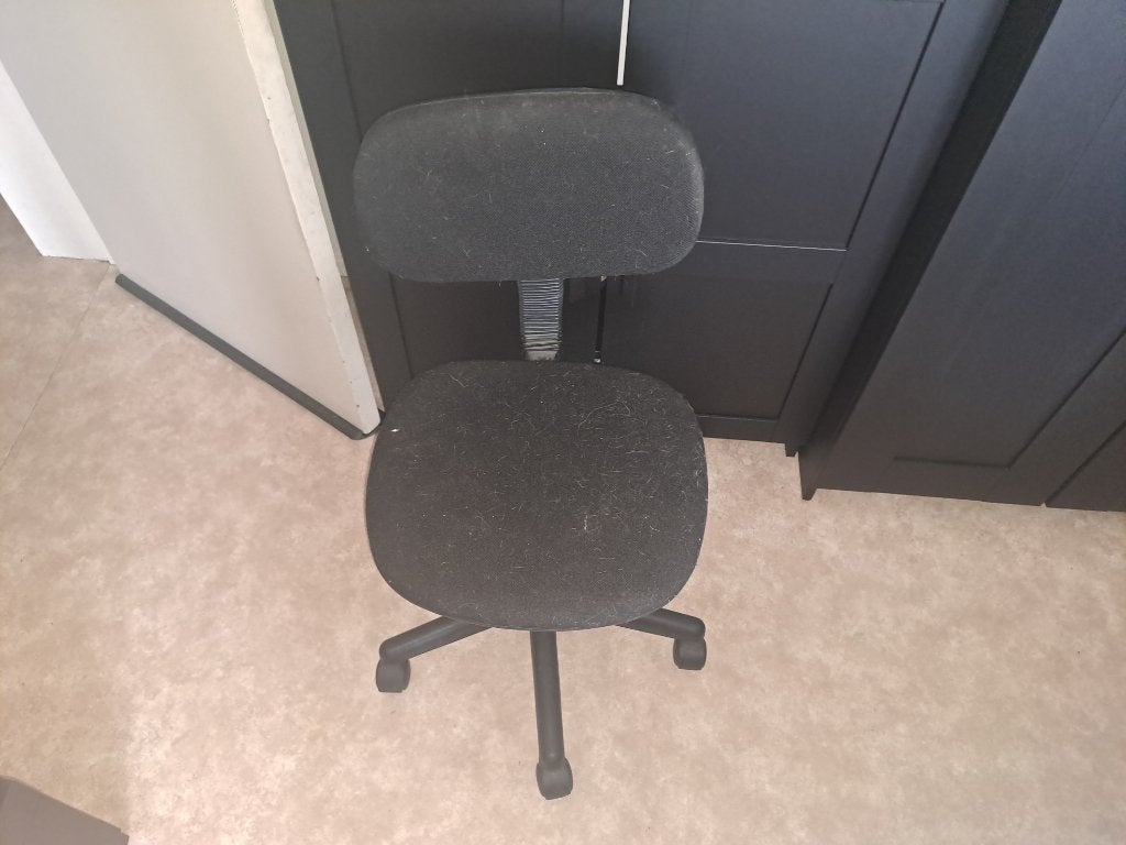 Chaise de bureau, Maison & Meubles, Enlèvement, Comme neuf, Gris, Chaise de bureau