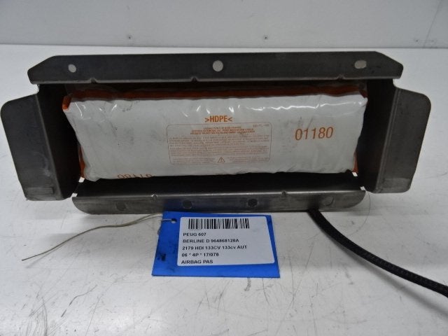 AIRBAG PASSAGER Peugeot 607 (9D / U) (964868128A), Autos : Pièces & Accessoires, Autres pièces automobiles, Peugeot, Utilisé