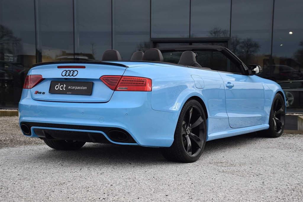 Audi RS5 Cabrio 4.2i V8 Quattro S tronic B&O (automatique), Cuir, Euro 5, Achat, Entreprise
