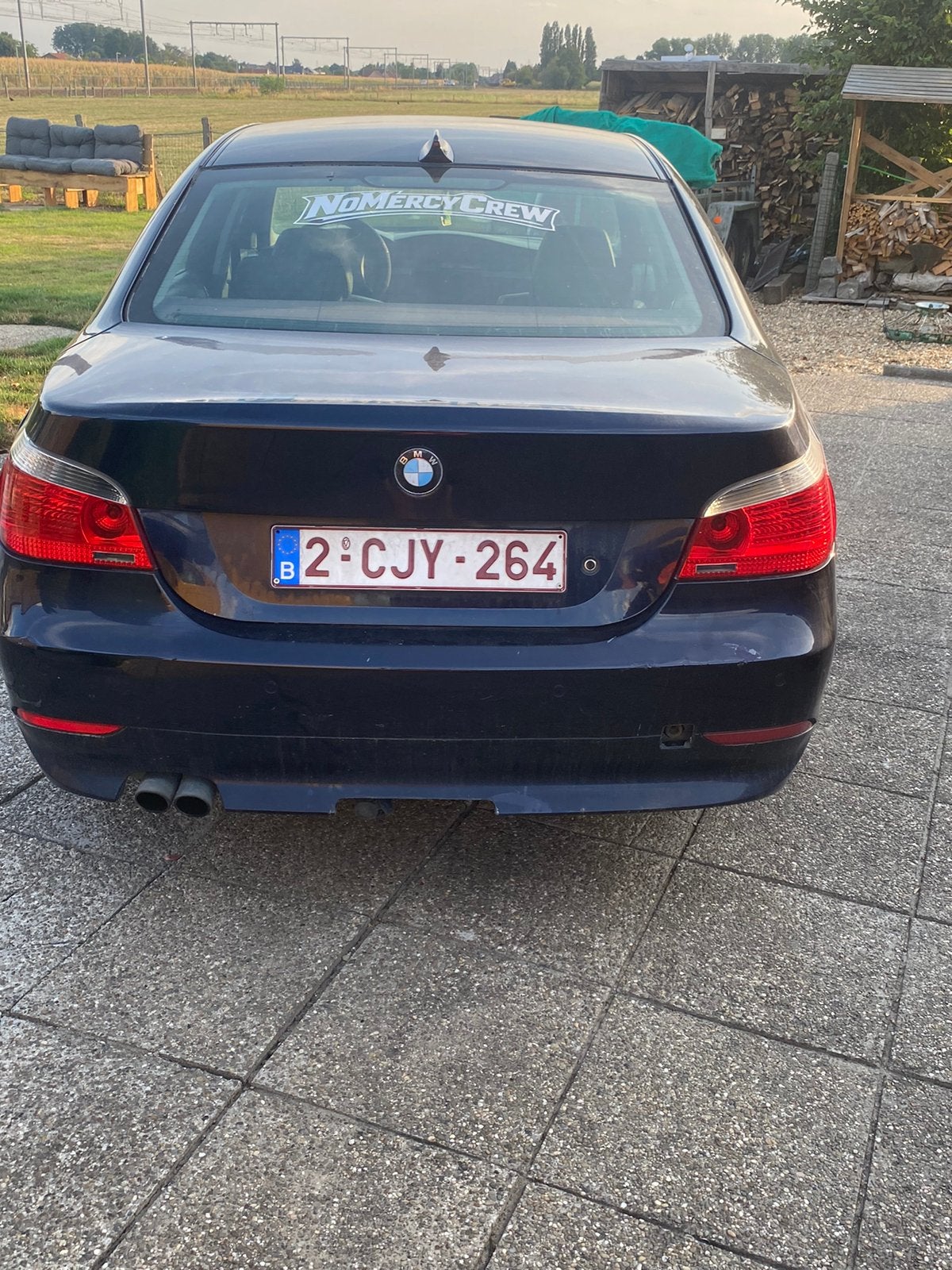 Bmw 525i e60, Autos, 2500 cm³, Noir, 5 portes, 6 cylindres