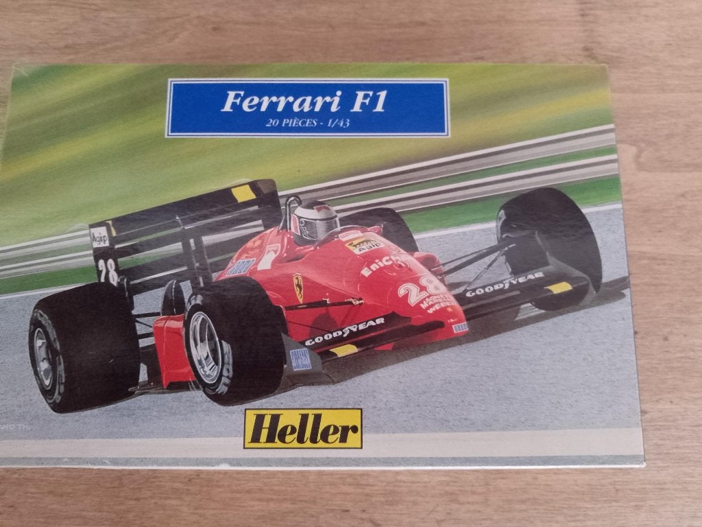 Heller 1/43 Ferrari F1, Hobby en Vrije tijd, Modelbouw | Auto's en Voertuigen, Auto, 1:32 tot 1:50, Nieuw, Ophalen of Verzenden