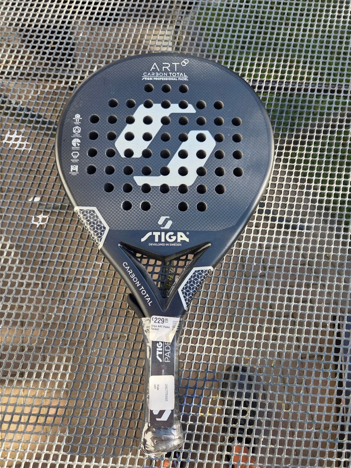 Stiga art carbon total, Sport en Fitness, Padel, Ophalen of Verzenden