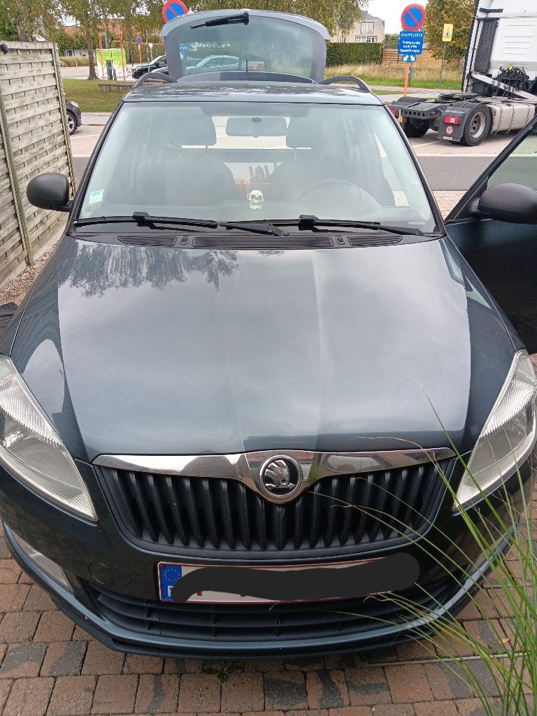 Skoda Fabia Diesel,lichte vracht met trekhaak, Auto's, Stof, Trekhaak, 1199 cc, Particulier