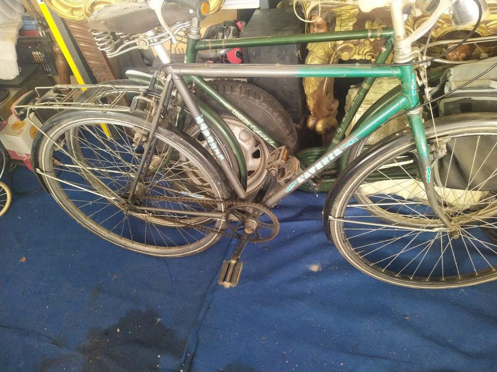 Fietsen en brommers, Ophalen
