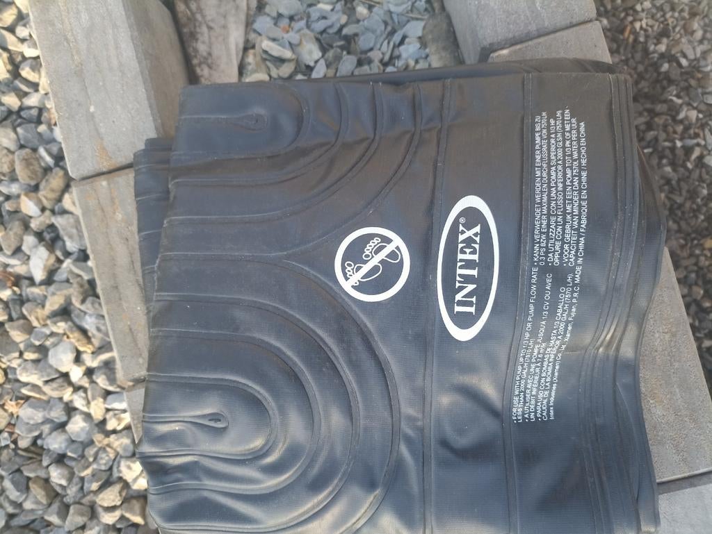 Tapis solaire Intex, Ophalen, Grondzeil