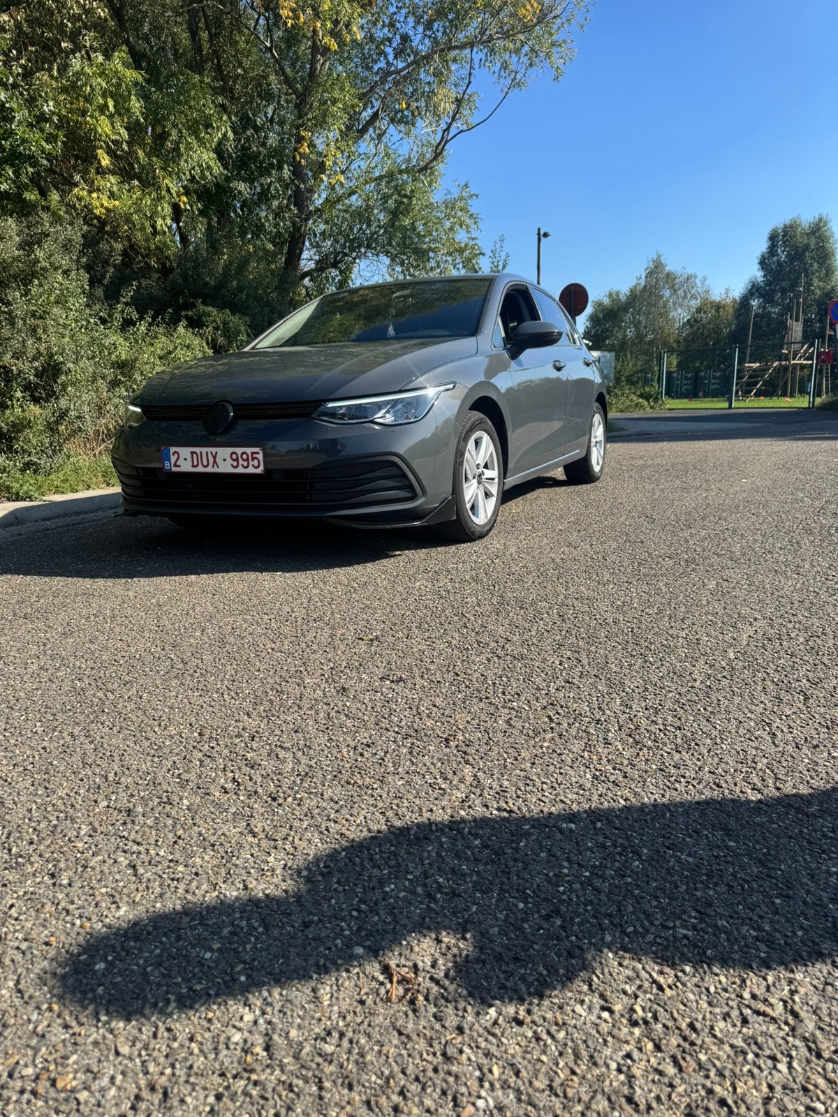 Volkswagen golf 8 - 2021 - benzine, Autos, Ordinateur de bord, Argent ou Gris, Achat, Euro 6