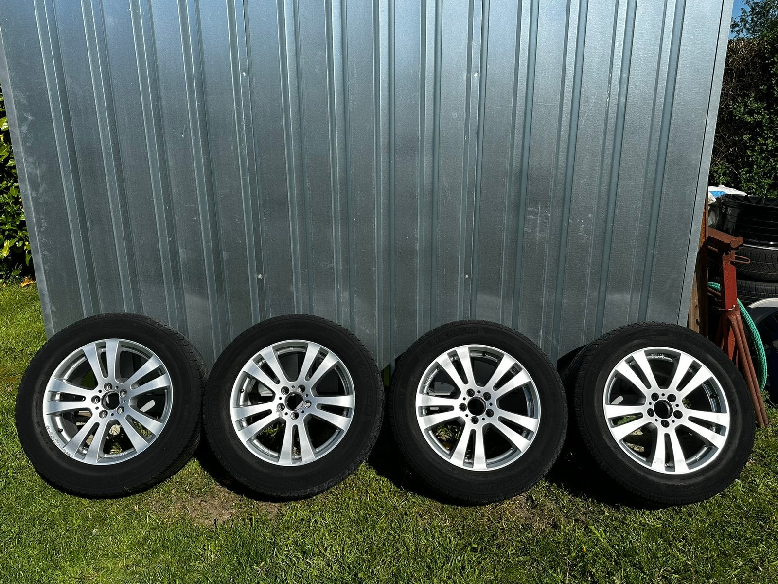 Mercedes wielen W166 GLE, Auto-onderdelen, Banden en Velgen, Ophalen, 18 inch, Gebruikt, 255 mm