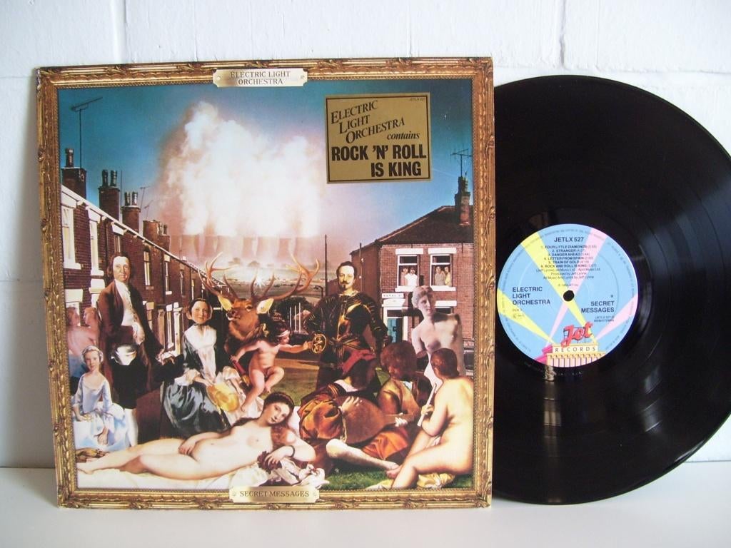 ELECTRIC LIGHT ORCHESTRA  secret messages, 1980 - 1989, Ophalen of Verzenden, Zo goed als nieuw, Poprock