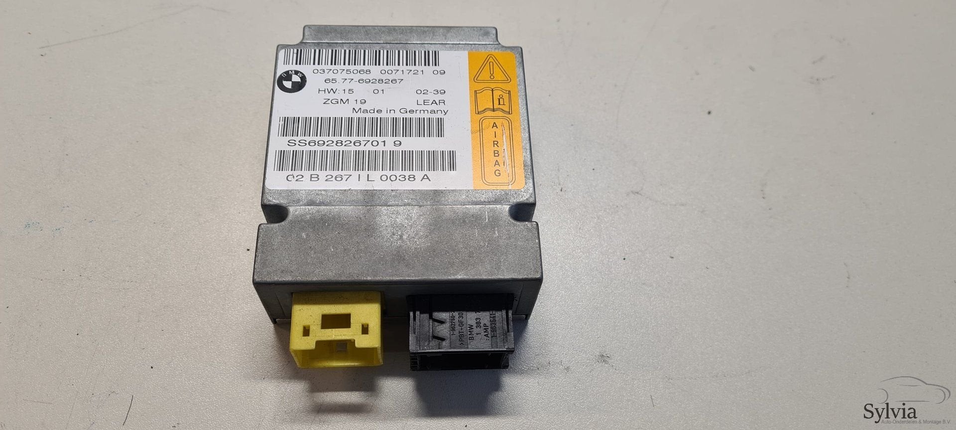 Airbag module gateway module BMW E65 E66 6928267, -, Utilisé, -, -