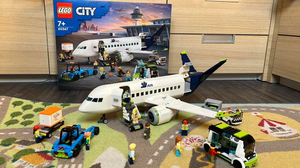 Avion Lego, City, Lego, Ensemble complet, Comme neuf